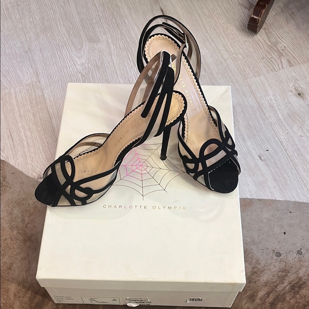 Charlotte Olympia Elegant Black Heels